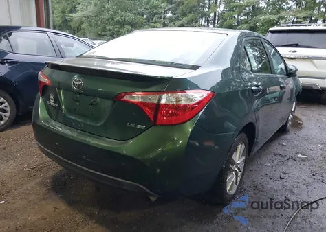 2014 Toyota Corolla Eco/Eco Plus/Eco Premium из США, поврежденный, VIN 5YFBPRHE5EP100536